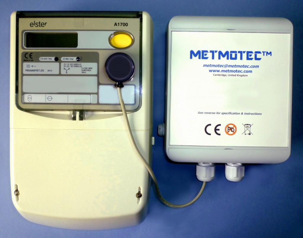 METMOTEC modem systems can connect to meters via electrical RS232 ports or using the company’s ‘STRONGHOLD’ optical probes with permanent fixture